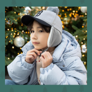 유아귀달이모자 & 주니어패딩 #크리스마스 어린이뮤지컬 나들이룩