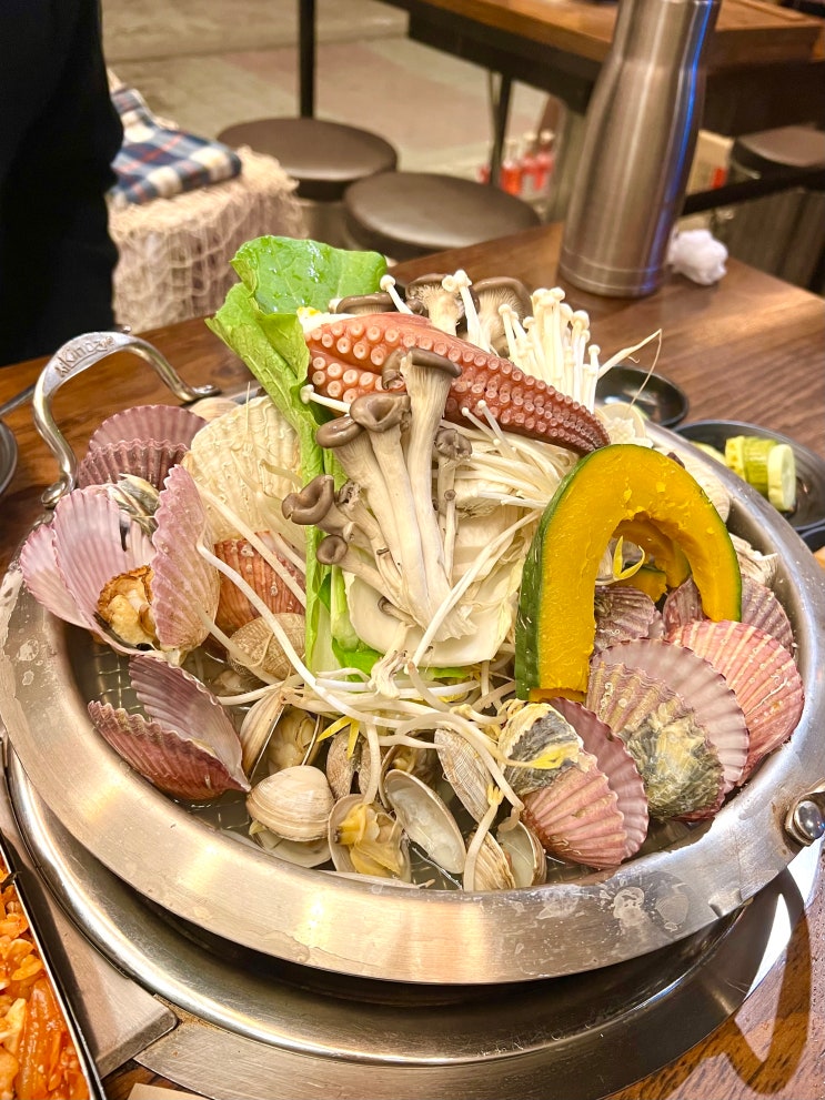 국물 작살나는 성수 조개찜 맛집 :: 뱃놈 4호점 뚝섬포구 조개찜 2인 후기 : 네이버 블로그