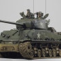 셔먼전차(M4A3E8) 한국전쟁 버전