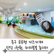 서울 중구 키즈카페 하티붕붕 놀이터 인당 1천원!