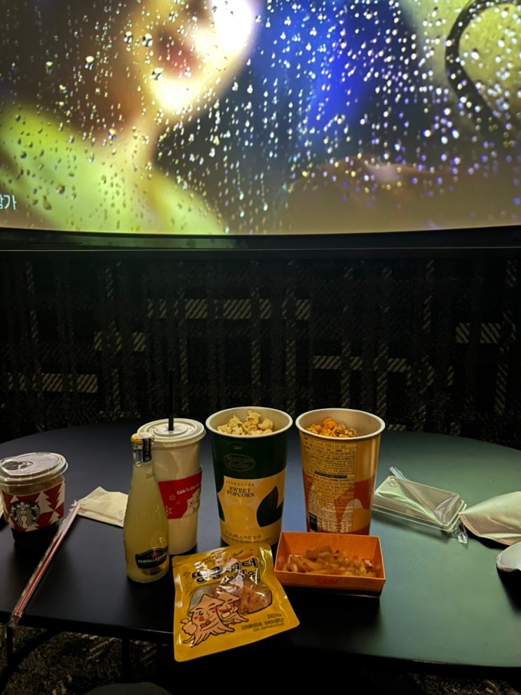 압구정 CGV private box 프라이빗 박스 그래비티 3D 관람 후기(강추) : 네이버 블로그