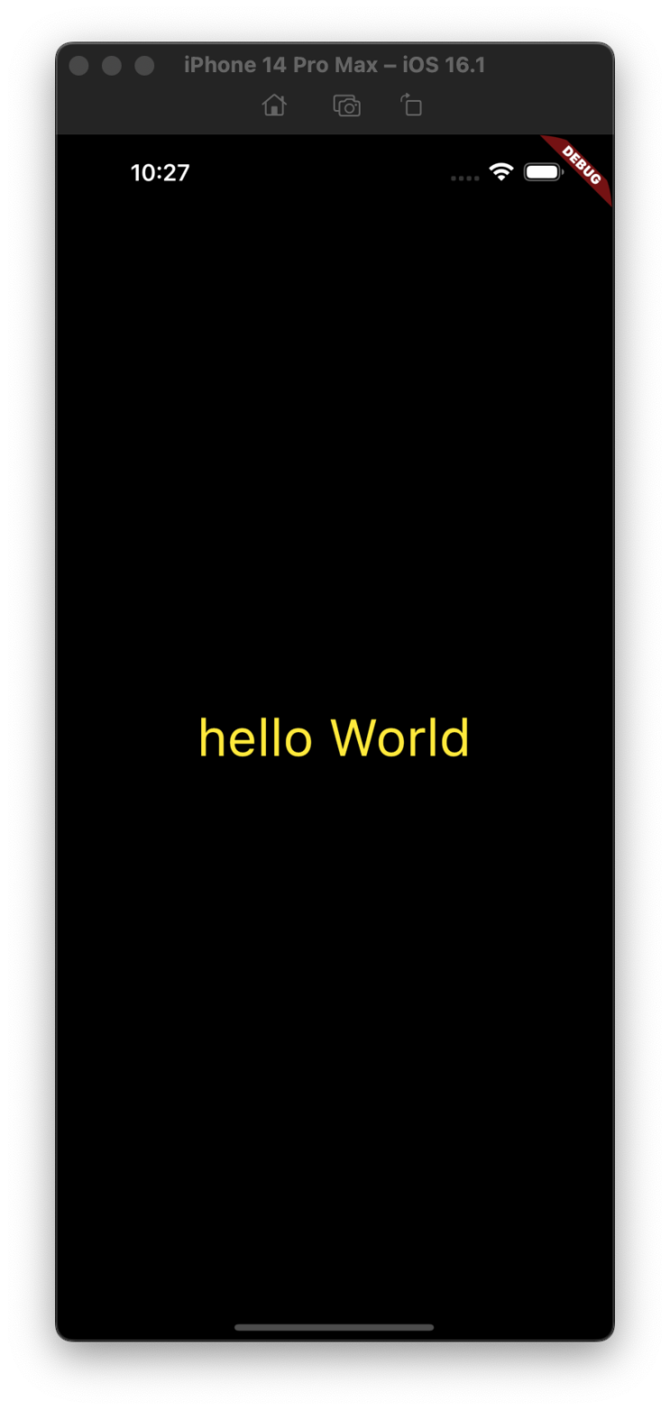 Flutter 프로젝트 생성하기 시작 hellow World 앱(플러터 기초) : 네이버 블로그