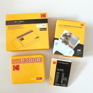 코닥 미니 3 레트로 휴대용 포토프린터 P300R / KODAK MINI3 RETRO Photo Printer P300R