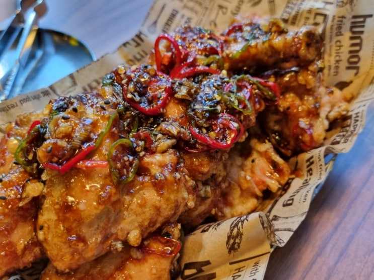 bhc 치킨 메뉴 맛초킹 & 뿌링감자 가격, 칼로리 : 네이버 블로그