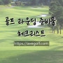 골프 필드 라운딩 준비물 체크리스트 생생 꿀팁까지 (골린이들 함께해요!!)