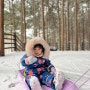성주산자연휴양림 숲속의집 / 39개월 아이랑 겨울여행, 눈 펑펑 내린날