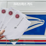 앨리스 미국 정착기:: 미국에서 한국 크리스마스카드 보내기♥