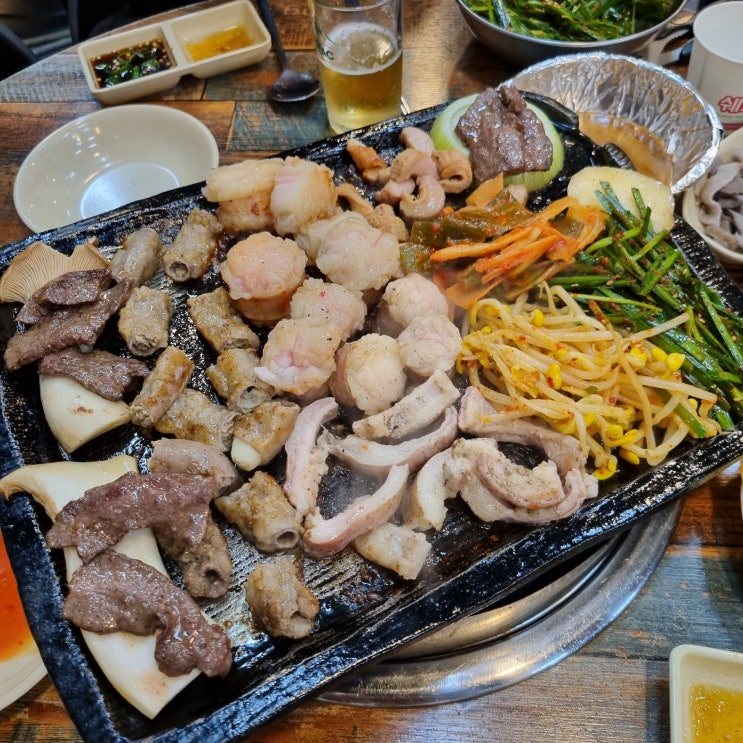 평택 고덕국제신도시 곱창 대창 막창 특양! 모듬 맛집! 배에 기름이 좔좔좔![찬이네황소곱창][평택맛집] : 네이버 블로그