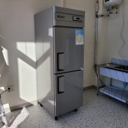 디저트 카페 맛집 CWS-630F 우성 업소용 냉장고 설치사례