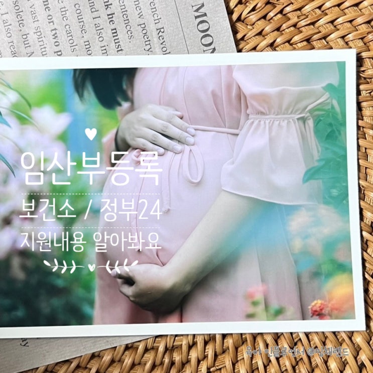 임신 보건소 임산부 등록 정부24 온라인 지원 내용 : 네이버 블로그