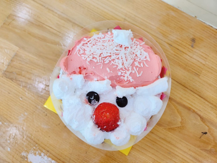 천안 아이랑 베이킹 체험 카페, 봉봉 키즈 - 산타 케이크 만들기