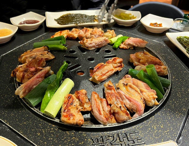 신중동 숯불 닭갈비 찐 맛집! 