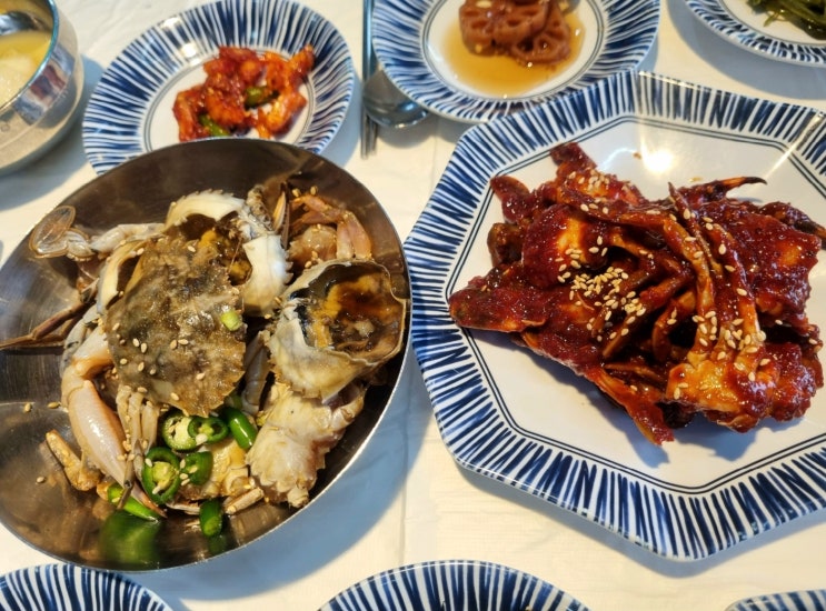 [여수] 돌산게장명가 봉산점_여수 맛집 돌산게장명가에서 먹은 돌게장 정식(간장, 양념 게장과 꽃게 된장국) : 네이버 블로그