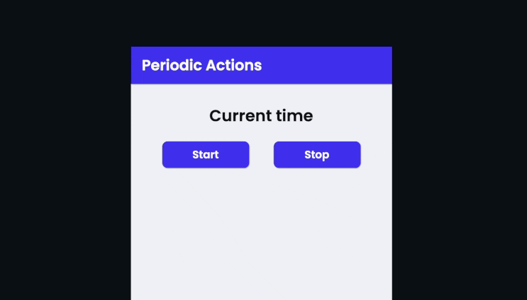 [ 코드없이 개발하기 Flutter Flow ] 117#.액션 기능 (UI Interactions(16) - Periodic ...