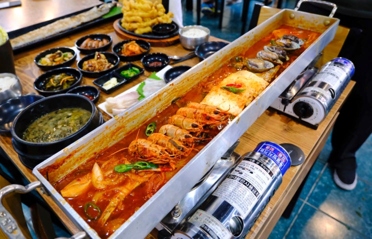 협재해수욕장 맛집 달콤한 우무 푸딩과 해녀세자매의 푸짐한 향토음식 한 상 : 네이버 블로그