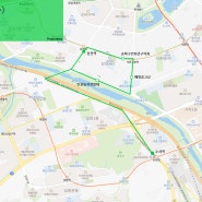 [DESIGN] 서울 마을버스 송파01번, 송파02번, 송파03번 지도형 노선도