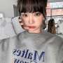 르세라핌 김채원 맨투맨 옷 패션 와이케이