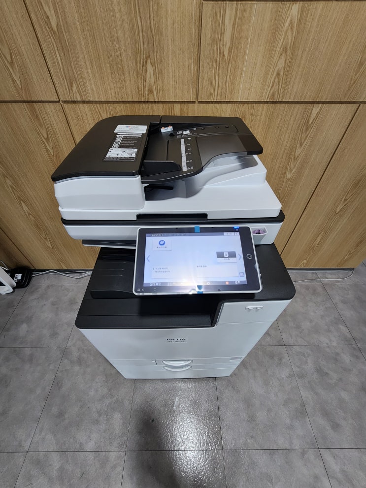 [성남 판교] 사무용 렌탈복합기 추천모델 / A3 출력가능 컬러프린터/ 리코 IMC2000 : 네이버 블로그
