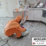 [우진CS] 서울 목동 아파트 하수구 물이 넘쳤어요! 싱크대 배관 역류 후 실내 살균소독