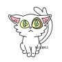 [손그림 그리기]스즈메의 문단속 고양이 '다이진 그리기'