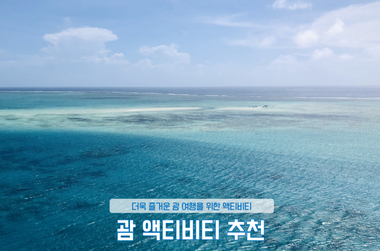 괌 액티비티 추천 돌핀투어 부터 패러세일링 까지 ! : 네이버 블로그