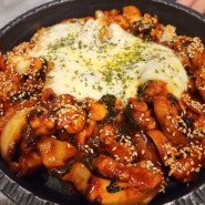 평택 치즈닭갈비 맛집 클리어치닭 - 양념치킨,갈릭치킨,부산오뎅탕, 주먹밥까지 순삭.!