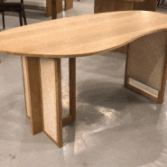 원목 식탁 우드슬랩 테이블 다리 디자인