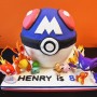 [포켓몬 케이크]8살 아들 생일파티를 위한 마스터볼 케이크!(Masterball Cake)