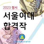 [기초디자인] 2023 정시 서울여대 공예과 기디 합격작 및 합격수기 공개