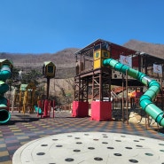 경남 함양 관광지 아이와 가볼만한곳 함양 대봉캠핑랜드 숲속놀이터