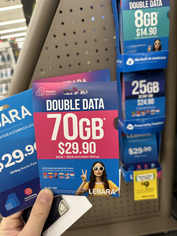 [호주 여행 준비하기] 6탄. 유심은 뭐가 저렴할까? (feat. A$9에 35GB 심카드 겟!) : 네이버 블로그