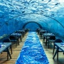 수중 레스토랑이 있는 몰디브 리조트