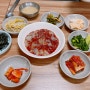 목포 맛집 장터식당 본점, 꽃게살 비빔밥 두그릇 각 (내돈내먹 목포여행)