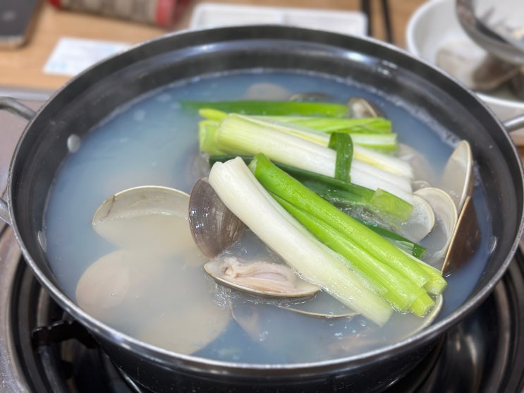 여의도 해장 맛집 해물풍경 생합탕(대합/백합) : 네이버 블로그