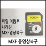 SD카드복구 - MXF 동영상파일복구