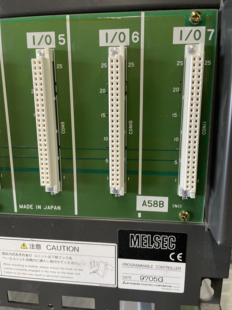 A58B MITSUBISHI PLC BASE UNIT : 네이버 블로그