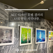 A.C.C DESIGN HOTEL : ACC 디자인 호텔 나의 연인 자작나무 전시회