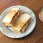 [비건요리] 시나몬애플 피넛버터 샌드위치 만들기