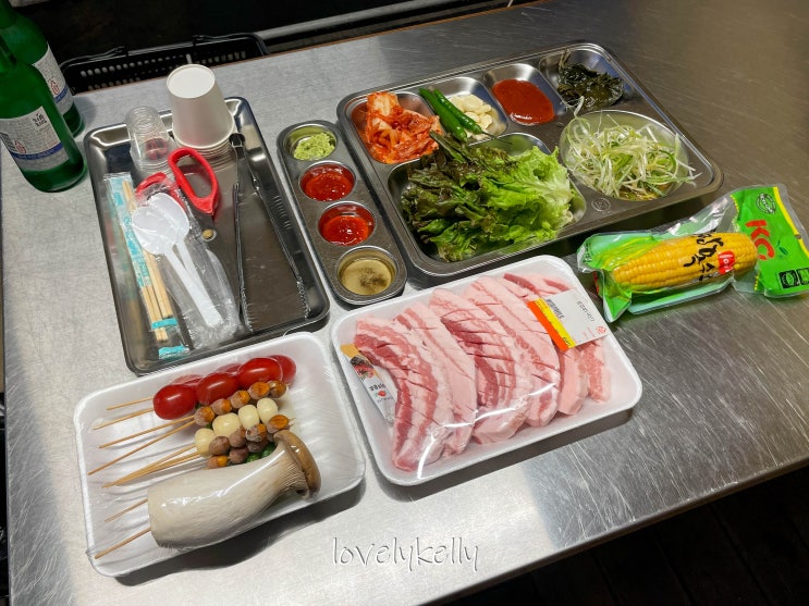 천안 야외바베큐 솥솥 애견동반식당