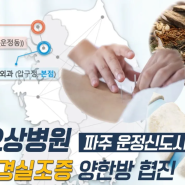 통증의학과 전문의와 한의학박사 , 연세오상병원 (오상신경외과 네트워크병원)