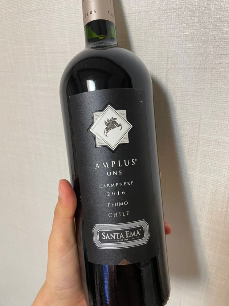 산타에마, 엠플러스 원 까르미네르(santa ema,amplus one carminere)/타닌감있는 칠레 레드와인 추천 ...