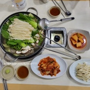 송림동 만두전골 맛집 남서방면옥