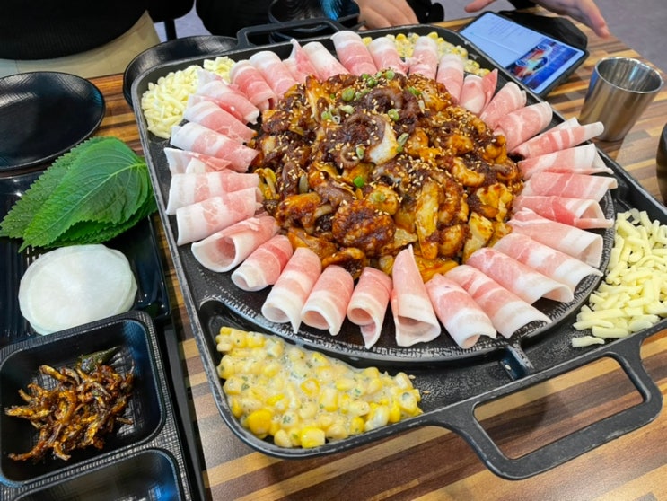 홍천 팔봉산 용궁 불쭈꾸미 내돈내먹 솔직후기 : 네이버 블로그