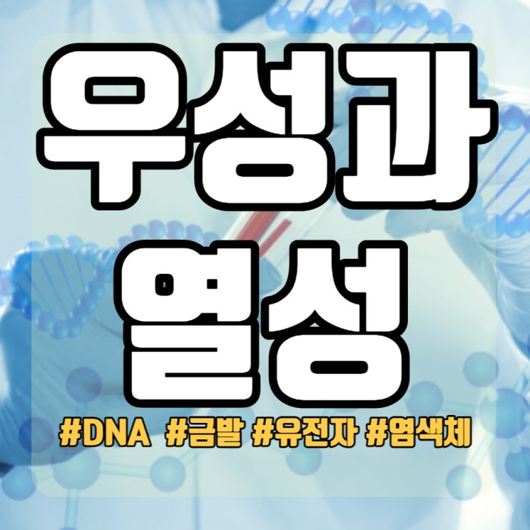 중3 과학 우성과 열성 유전자와 유전 방식 : 네이버 블로그