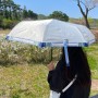 한국전통선물 미미달 청와단청우양산 튼튼한 3단 양산