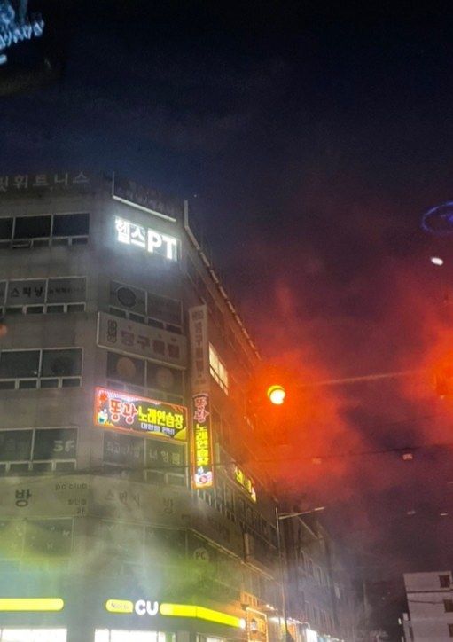 5층 헬스 지싸인 LED 창문간판 설치사례 : 네이버 블로그