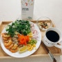 슬림쿡 포케 샐러드 하와이안 쉬림프 갈릭, 건강하고 맛있다!