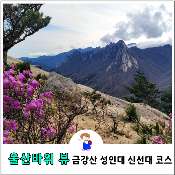 금강산 성인대 신선대 정상 코스 최고의 울산바위 뷰 : 네이버 블로그