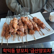 학익동 양꼬치 마라탕 추천 ‘금산양꼬치’