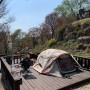 양평 용문산 자연휴양림 캠핑장 18번 데크